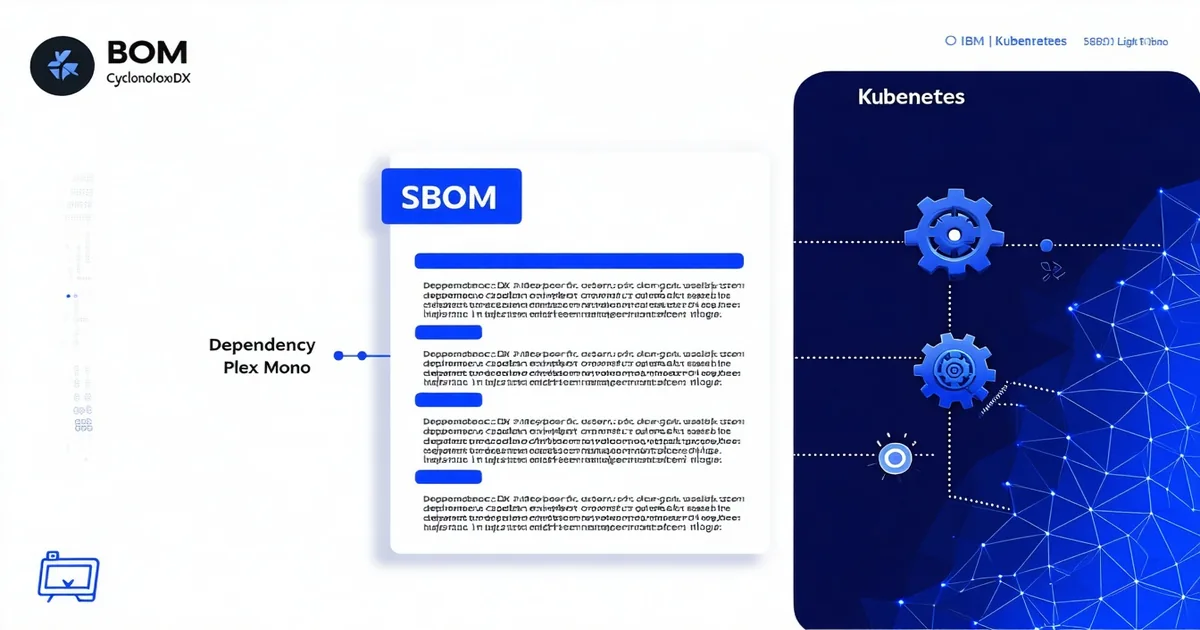 SBOM generation and compliance for Kubernetes microservices in regulated environments