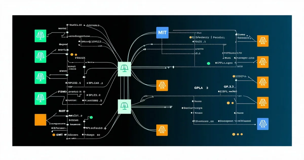 SCA license risk detection for GPL-3.0 and AGPL-3.0 dependencies in production services